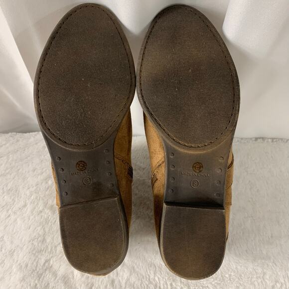 a.n.a Alford Women's Studded Faux Suede Ankle Boots Size 8 - Picture 7 of 10